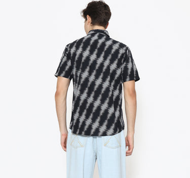 Juice Ematic kemeja lengan pendek Pria Brofy Men Shirt Planet Surf