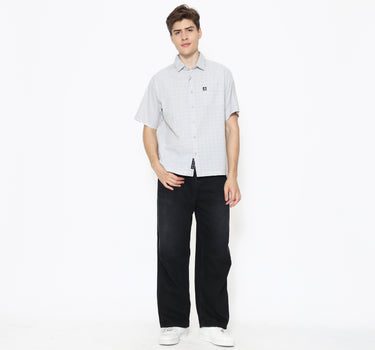 Juice Ematic kemeja lengan pendek Pria Gord Oversize Men Shirt Planet Surf