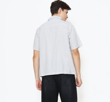 Juice Ematic kemeja lengan pendek Pria Gord Oversize Men Shirt Planet Surf