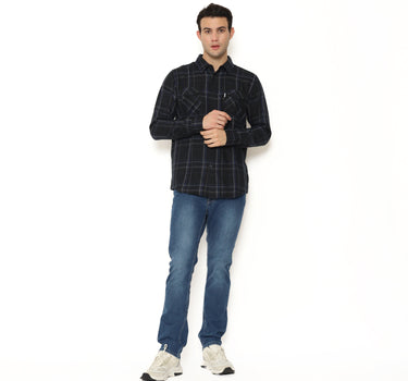 Insight Kemeja Lengan Panjang Pria Dobby Long Shirt Planet Surf