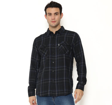 Insight Kemeja Lengan Panjang Pria Dobby Long Shirt Planet Surf