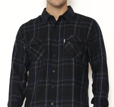 Insight Kemeja Lengan Panjang Pria Dobby Long Shirt Planet Surf