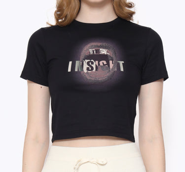 Insight Kaos lengan pendek Wanita Salicy Croptop Ladies Tee Planet Surf
