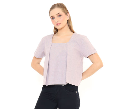Insight Kaos Lengan Pendek Wanita D Rami Top Planet Surf