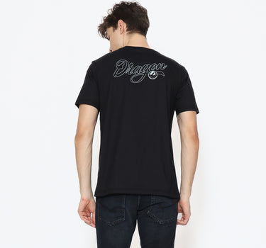 Dragon Kaos lengan pendek Pria Word Men Tee Planet Surf