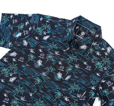 Spyderbilt Kemeja Lengan Pendek Anak Anak Ibiza Kids Shirt Planet Surf