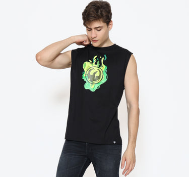 Dragon Kaos singlet Pria Ditchin Men Muscle Tee Planet Surf