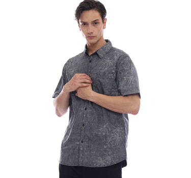 TAXON MEN SHIRT BLACK