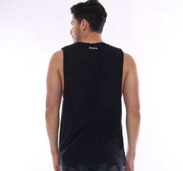 FORSAKEN MUSCLE TEE  BLACK
