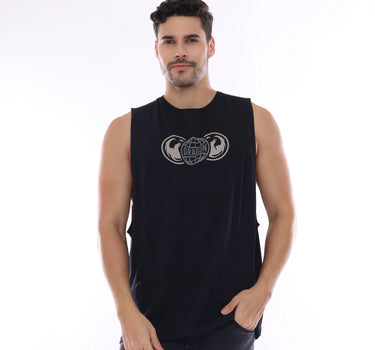 CARTEL MUSCLE TEE  BLACK