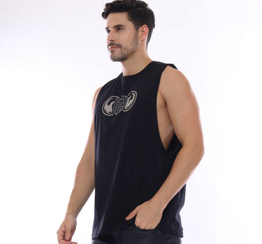 CARTEL MUSCLE TEE  BLACK