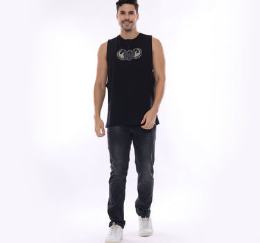 CARTEL MUSCLE TEE  BLACK