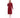 C SQUARE UP MIDI DRESS  RED