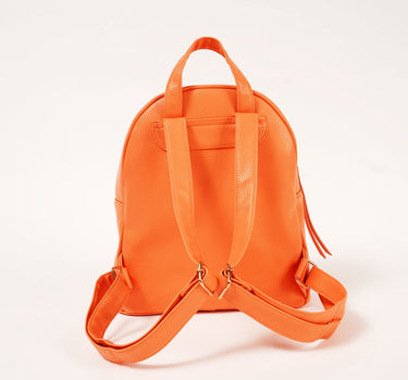 A CREAMY CLOUD BACPACK  ORANGE ALL