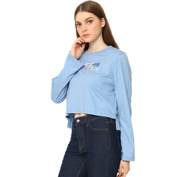 PLIABLE LONG TEE  BLUE