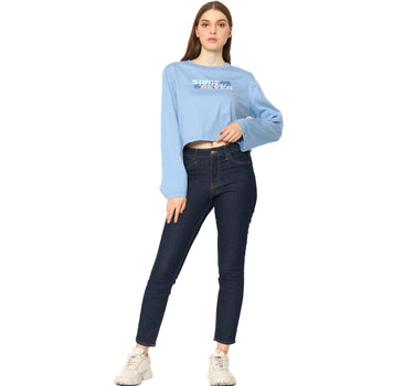 PLIABLE LONG TEE  BLUE