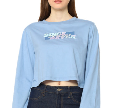 PLIABLE LONG TEE  BLUE