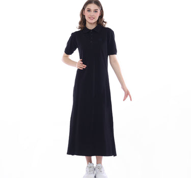 ANTIQUATED MAXI DRESS BLACK