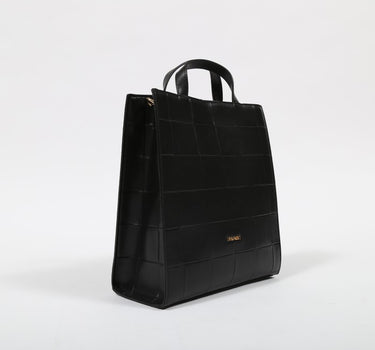 CRISS CROSS LADIES TOTEBAG BLACK ALL