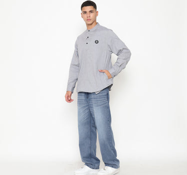 Juice Ematic Kemeja lengan panjang Pria Corgee Koko Men Shirt Long Planet Surf