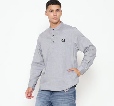 Juice Ematic Kemeja lengan panjang Pria Corgee Koko Men Shirt Long Planet Surf