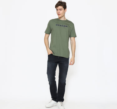 Dragon Kaos lengan pendek Pria Heather Men Tee Planet Surf