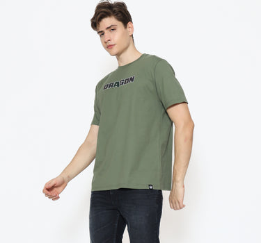 Dragon Kaos lengan pendek Pria Heather Men Tee Planet Surf