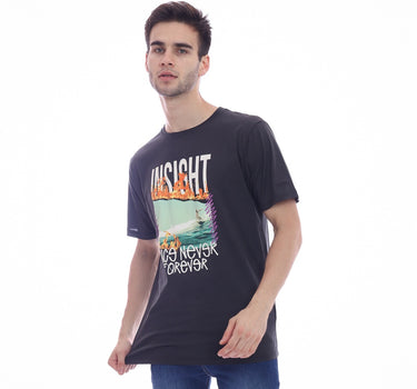 A OLD SURF TEE  CHARCOAL