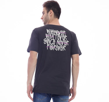 A OLD SURF TEE  CHARCOAL