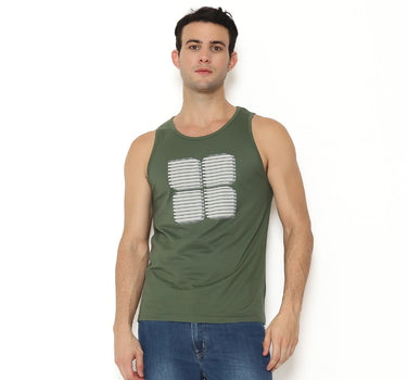 Insight Kaos Singlet Pria Greeks Men Singlet Green Planet Surf