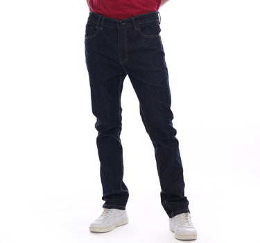 TAPPER STRAIGHT MEN PANTS DENIM NAVY