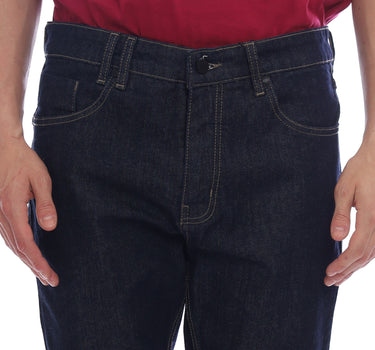 TAPPER STRAIGHT MEN PANTS DENIM NAVY