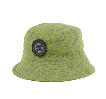 DOOMS DAY BUCKET HAT  LIME ALL
