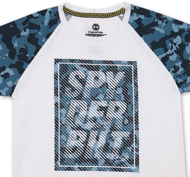 ANIMO KIDS TEE  BLUE