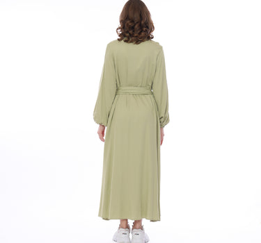 EDITA MAXY DRESS 231C GREEN