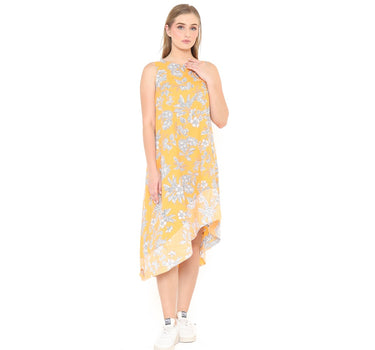 CORALIO MIDI DRESS  ORANGE