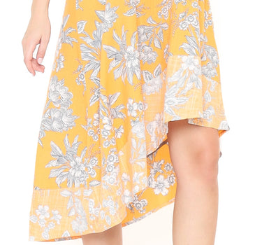 CORALIO MIDI DRESS  ORANGE