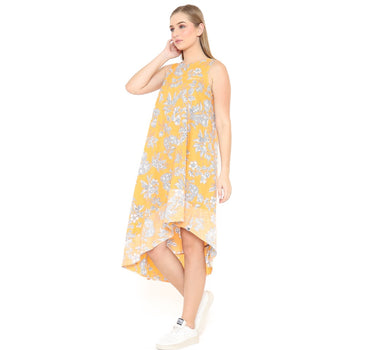 CORALIO MIDI DRESS  ORANGE