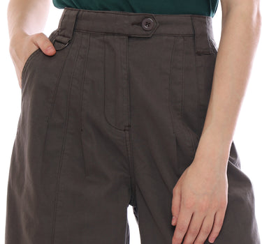 ELENA LADIES PANTS CHINOS CHARCOAL