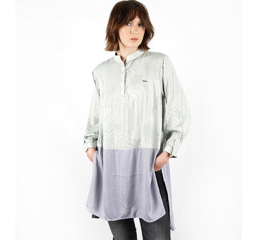 ARIADNA LADIES SHIRT LONG GREEN