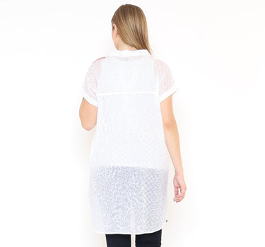 BAYONETE LADIES BLOUSE  WHITE