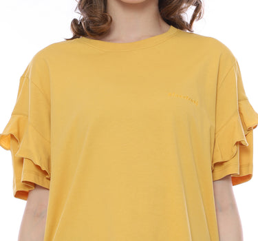AUDY SHORT TEE 231A YELLOW