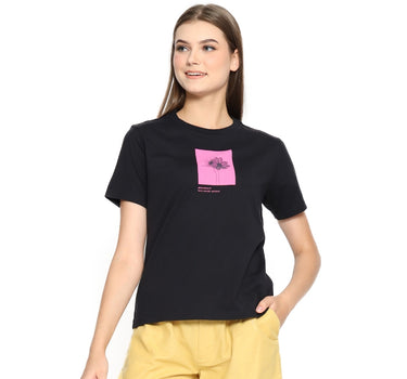 DAISY LADIES TEE 231C BLACK
