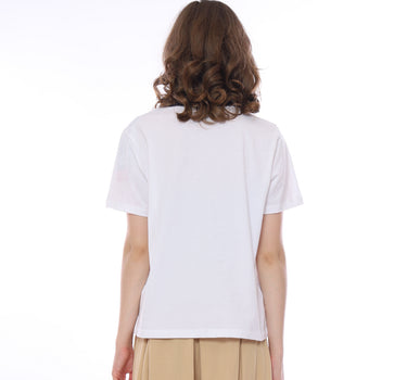 SUNSET BASSIC TEE 231A WHITE