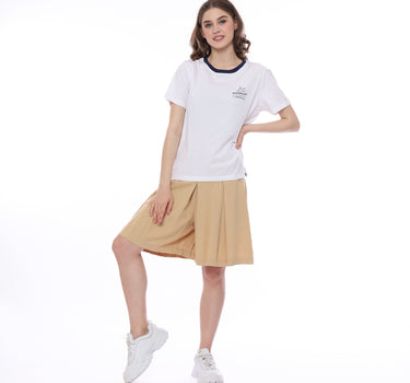 SUNSET BASSIC TEE 231A WHITE