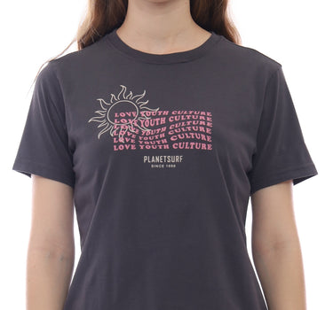 RAISA LADIES TEE 231C  CHARCOAL