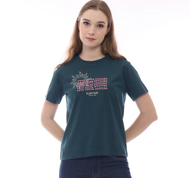 RAISA LADIES TEE 231C  GREEN