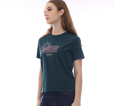RAISA LADIES TEE 231C  GREEN