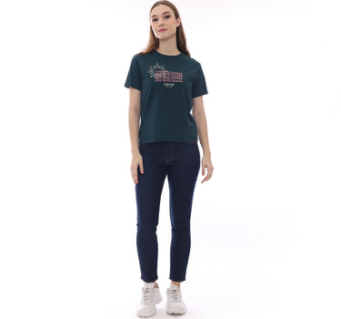 RAISA LADIES TEE 231C  GREEN