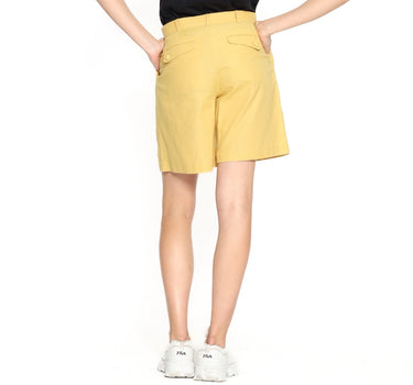 KENNY LADIES WALKSHORT FABRIC 231B  YELLOW